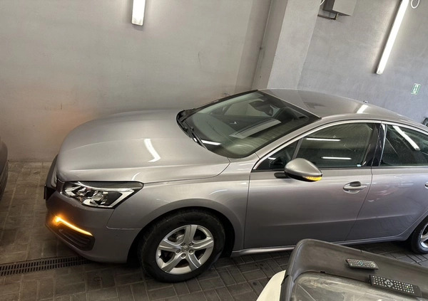 Peugeot 508 cena 46990 przebieg: 106000, rok produkcji 2016 z Rogoźno małe 254